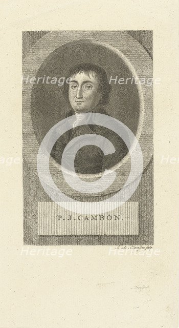Portrait of Pierre Joseph Cambon (1756-1820), 1790s.
