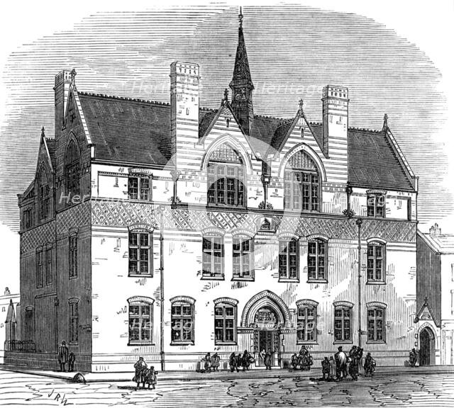 New Schools, Harper-Street, New Kent-Road, 1874. Creator: Unknown.