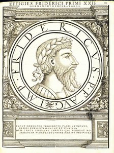 Fridericus I (1122 - 1190), 1559.