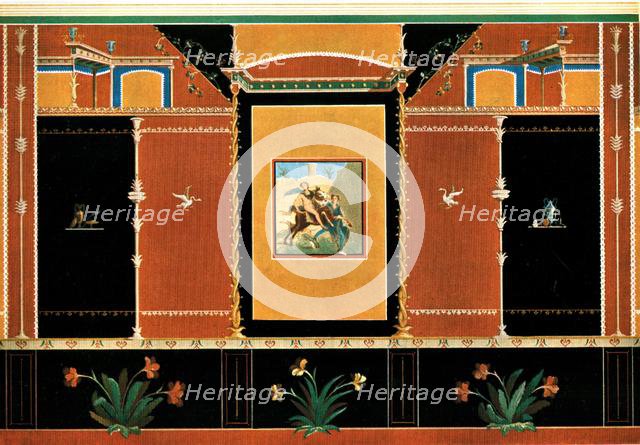 Wall decoration, Pompeii, Italy, (1928). Creator: Unknown.