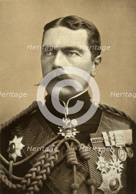 'Major-General Lord Kitchener of Khartoum', 1900. Creator: Bassano Ltd.