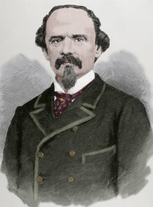 Ignacio Mariscal, Mexican writer, diplomat and politician, 1880.  Creator: Arturo Carretero y Sánchez.