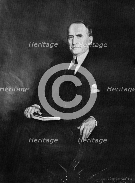 William Brockman Bankhead, Speaker of the House of Representatives, c1937.Artist: Howard Chandler Christy