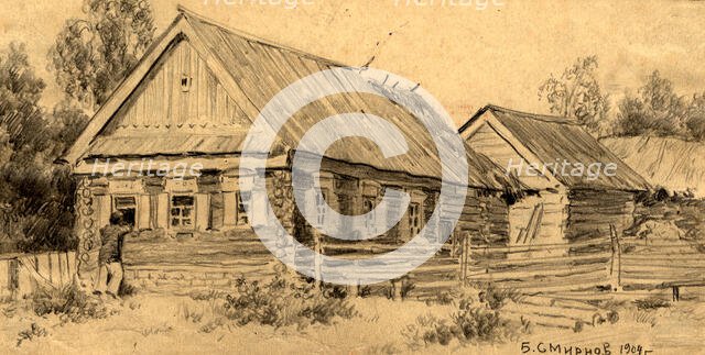 Bashkir Village, 1904. Creator: Boris Vasilievich Smirnov.