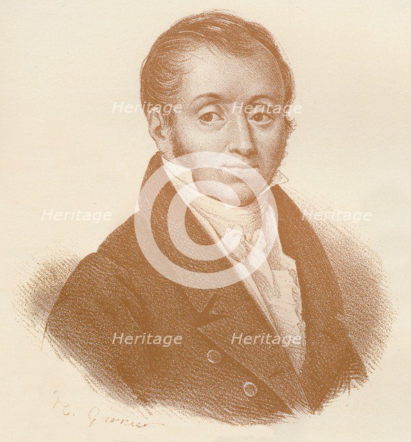 'Count Emmanuel-Augustin Dieudonné De Las Cases', c1820, (1896). Artist: Louis-Hippolyte Garnier.