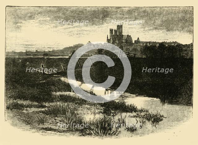 'Lincoln, from Witham Bank', 1898. Creator: Unknown.