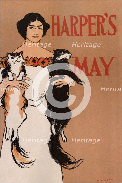 Harper's May, 1897. Artist: Penfield, Edward (1866-1925)