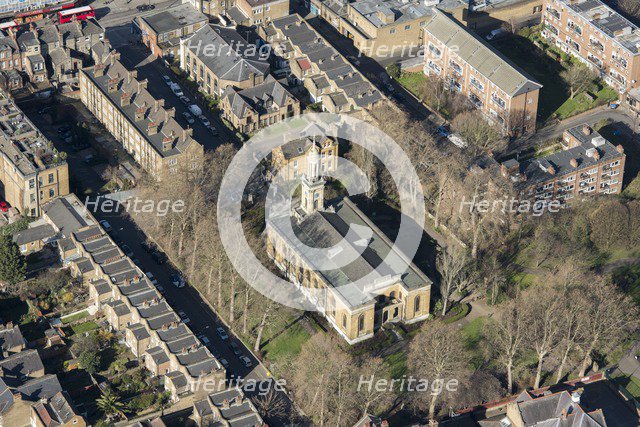 St Peter's Church, Walworth, London, 2018. Creator: Historic England Staff Photographer.