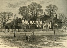 'Old Cottages on Back Common', (c1878). Creator: Unknown.