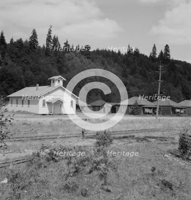 Possibly: The church closed when the mill..., Malone, Grays Harbor County, Western Washington, 1939. Creator: Dorothea Lange.