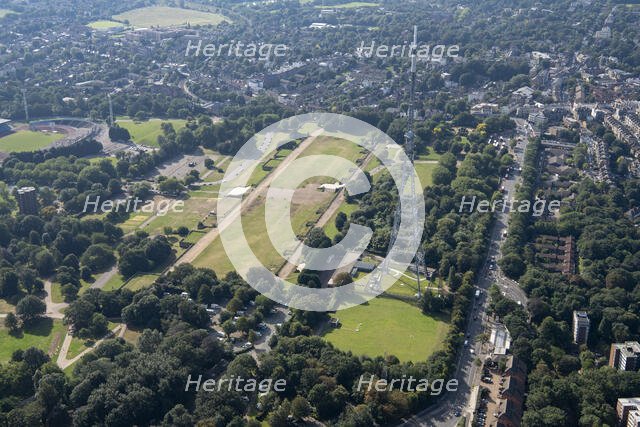 Site of The Crystal Palace and the Penge Transmitting Station, London, 2021. Creator: Damian Grady.