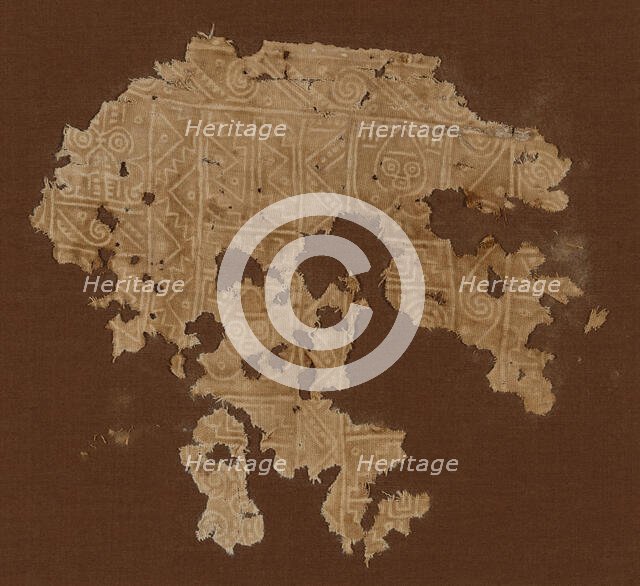 Fragment, Peru, A.D. 1000/1476. Creator: Unknown.