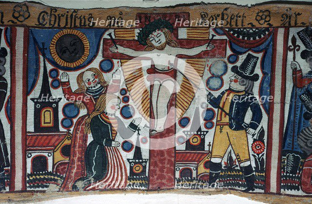Depiction of the crucifixion from Sweden. Artist: Andres Palsson