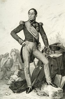 Emmanuel de Grouchy, marquis de Grouchy, 1804, (1839). Creator: Geille.