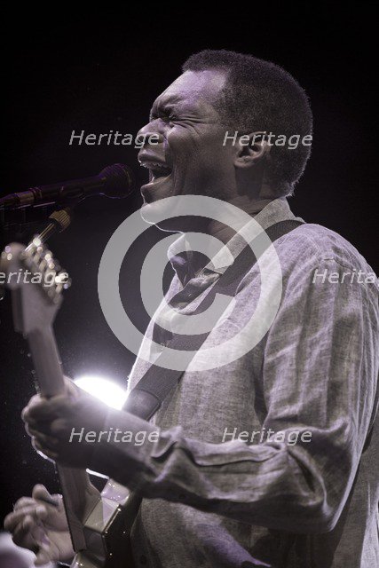 Robert Cray, 2017. Artist: Alan John Ainsworth.