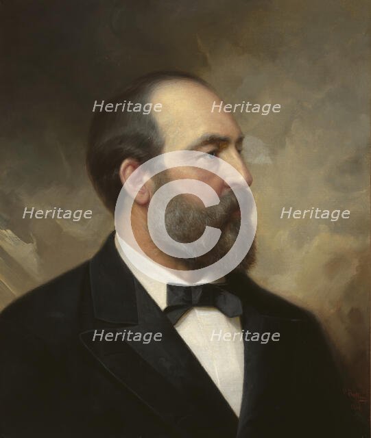 James Garfield, 1881. Creator: Ole Peter Hansen Balling.