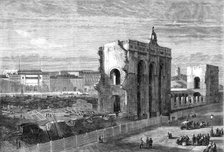 Ruins of the Great Exhibition Building of 1862, (1864). Creator: Unknown.
