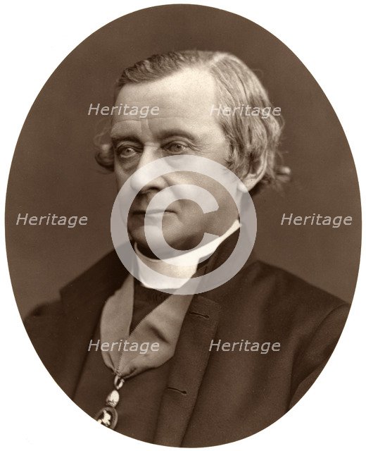 Edward Harold Browne, DD, Bishop of Winchester, 1876.Artist: Lock & Whitfield