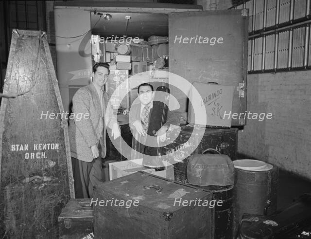 Portrait of the Stan Kenton Orchestra, 1947 or 1948. Creator: William Paul Gottlieb.