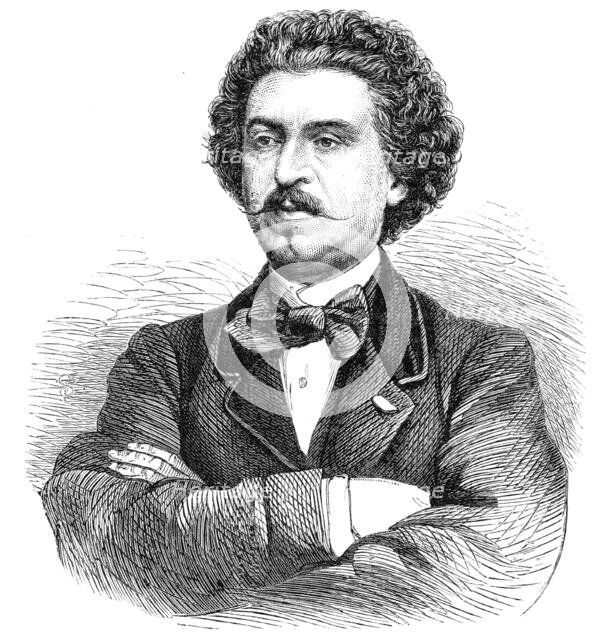 Herr Wachtel, the new tenor singer at the Royal Italian Opera, 1864. Creator: Unknown.