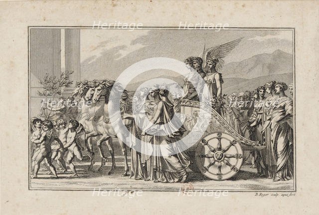Triumph of Napoleon, First Consul, 1801. Creator: Roger, Barthélemy (1770-1841).