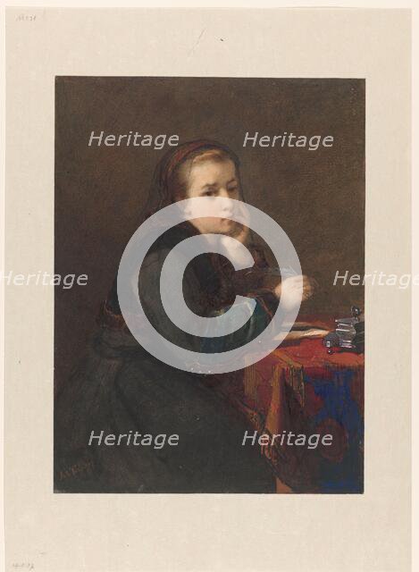 'The answer', c.1879. Creator: Kate Bisschop-Swift.