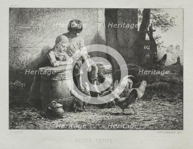 Petite, Petite. Creator: Charles-Émile Jacque (French, 1813-1894).