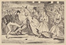 A Parisian Ball - Dancing at the Mabille, Paris, published 1867. Creator: Winslow Homer.