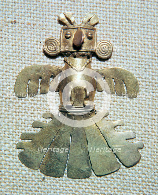 Native American gold condor. Artist: Unknown