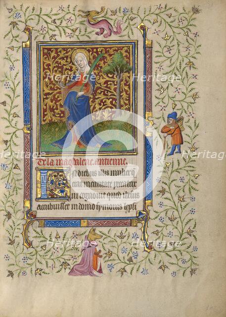 Mary Magdalene; Book of Hours, about 1410. Creator: Unknown.
