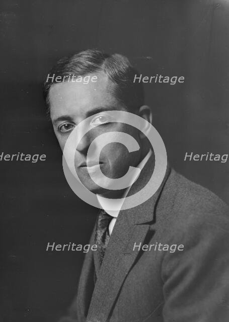 Mr. P.S. Ehrlick, portrait photograph, 1918 Aug. 26. Creator: Arnold Genthe.