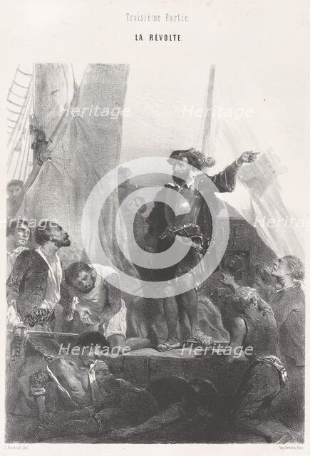 Third Part, The Revolt, ca. 1830-65. Creator: Célestin Nanteuil.