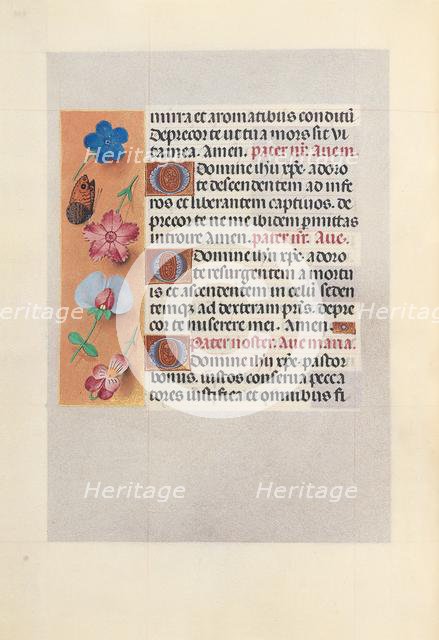 Hours of Queen Isabella the Catholic, Queen of Spain: Fol. 265v, c. 1500. Creator: Master of the First Prayerbook of Maximillian (Flemish, c. 1444-1519); Associates, and.