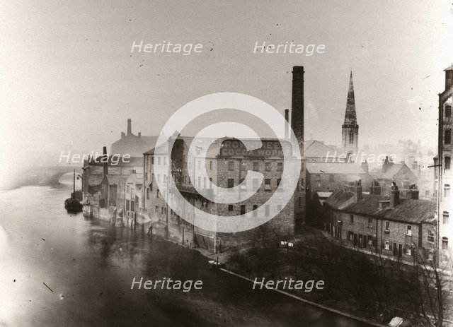 The Rowntree’s Cocoa Works Factory, Rowntree’s North Street factory, York, Yorkshire, 1890. Artist: Unknown