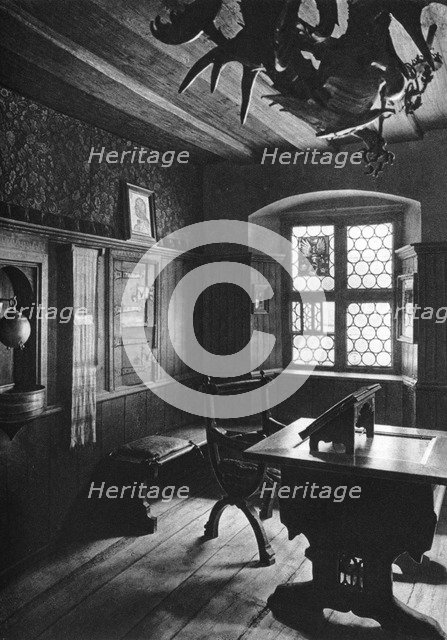 Albrecht Dürer's work room, Nuremberg, 1936. Artist: Albrecht Dürer