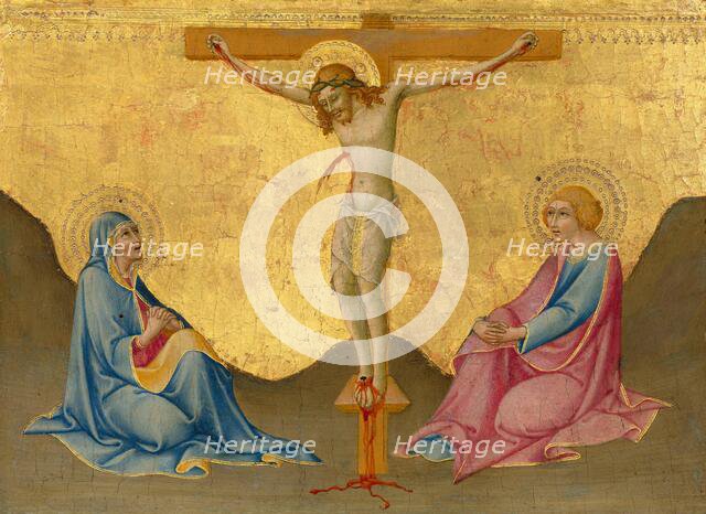 The Crucifixion, c. 1445/1450. Creator: Sano di Pietro.