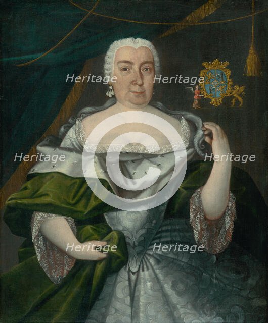 Countess Zofia Eszterházy; Baroness Zofia Révay, Née Countess Esterházy, Before 1740. Creator: Unknown.