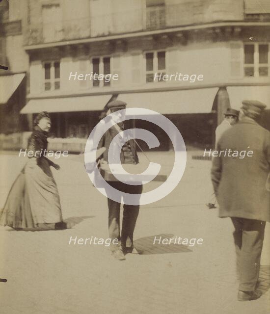 Street Vendor, France, c1910s. Creator: Eugene Atget.