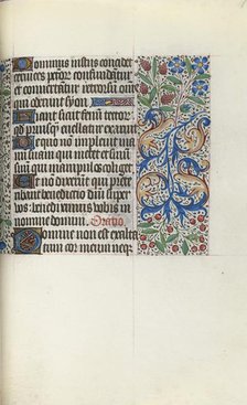 Book of Hours (Use of Rouen): fol. 77r, c. 1470. Creator: Master of the Geneva Latini (French, active Rouen, 1460-80).