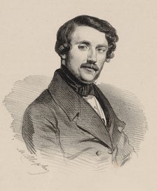 Portrait of the composer Gaetano Donizetti (1797-1848).