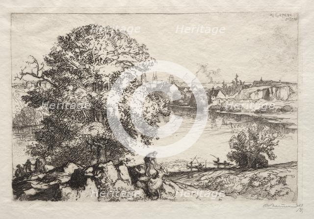 Angers: LÉtang St. Nicolas, 1912. Creator: Auguste Louis Lepère (French, 1849-1918).