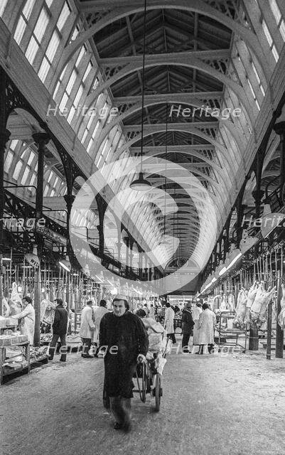 Smithfield Meat Market, City of London, January 1980. Creator: Peter Thompson.
