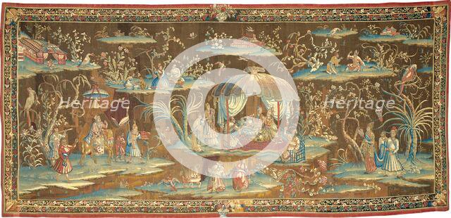 The Tent, from an Indo-Chinese or Indian Series, England, 1700/25. Creator: Unknown.