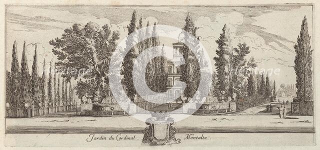 Jardin du Cardinal Montalte, 1640-1660. Creator: Israel Silvestre.