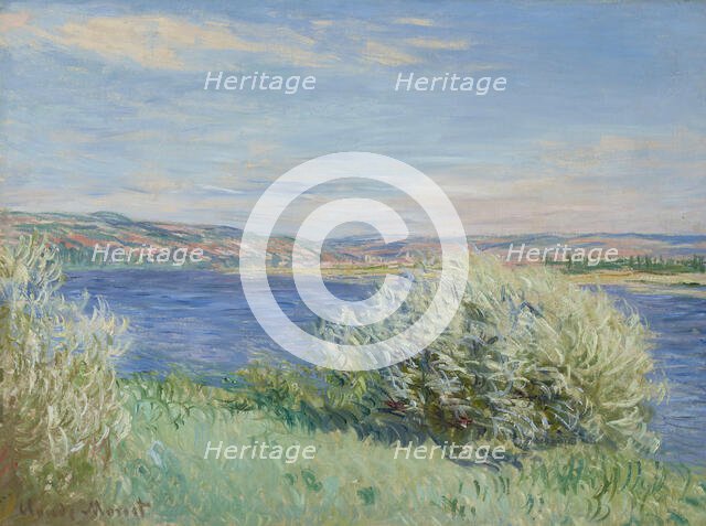 The banks of the Seine near Vétheuil, 1881. Creator: Monet, Claude (1840-1926).