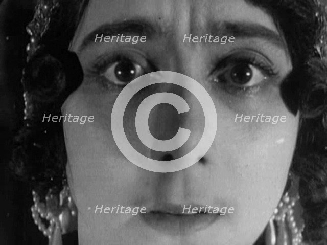 Vera Karalli, Russian ballet dancer and silent film actress, 1915. Artist: Unknown