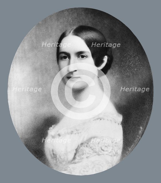 Adaline Peters Brown, 1846. Creator: John Henry Brown.