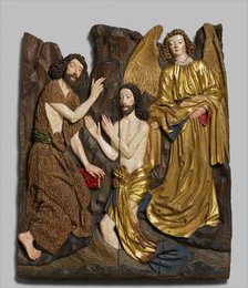 Baptism of Christ, German, ca. 1480-1490. Creator: Unknown.