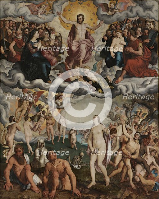 The Last Judgment, 1551. Creator: Pourbus, Pieter (1523-1584).