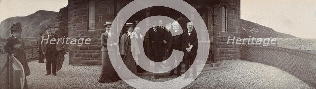 Baron Lister amongst a group outing, c1900s. Creator: Unknown.